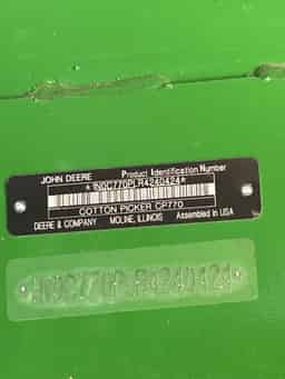 2024 John Deere CP770 Image