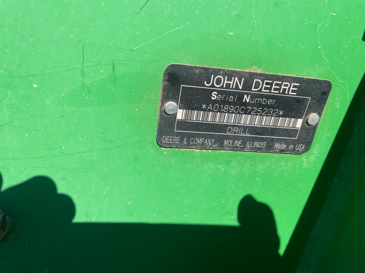 2007 John Deere 1890 Image