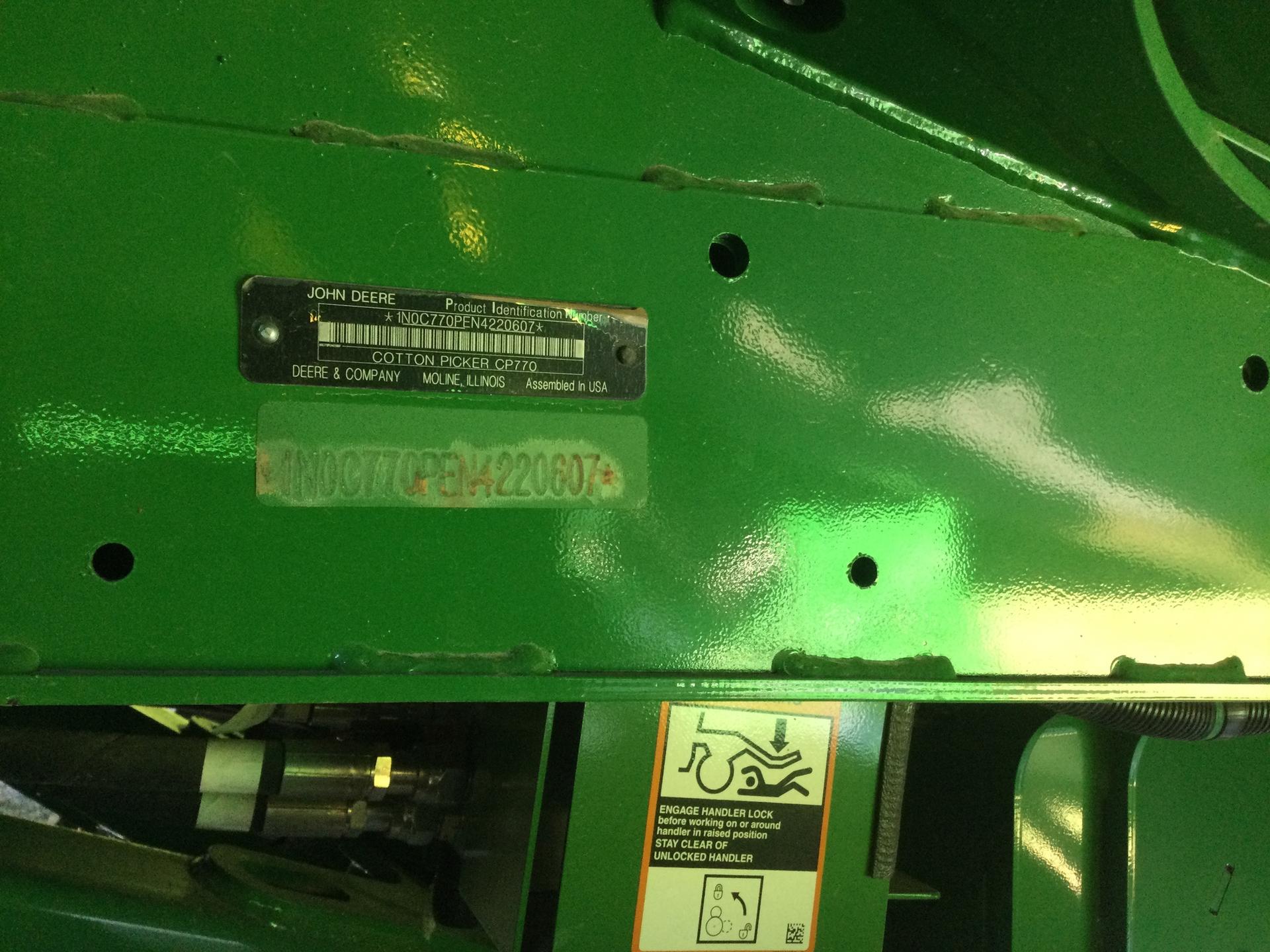 2022 John Deere CP770 Image
