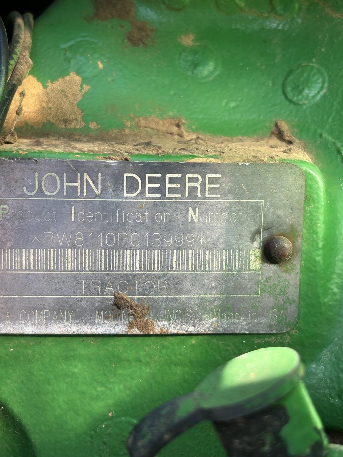 2001 John Deere 8110 Image