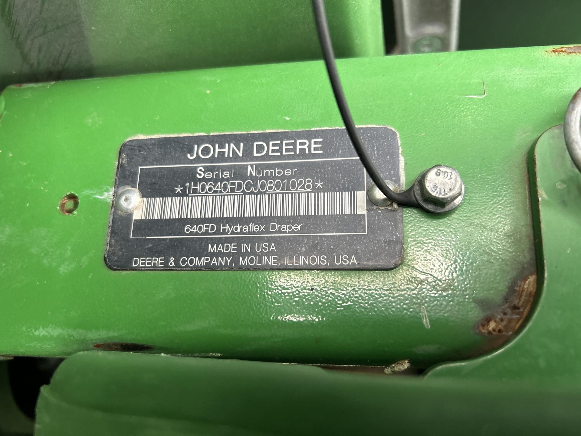 2018 John Deere 640FD Image