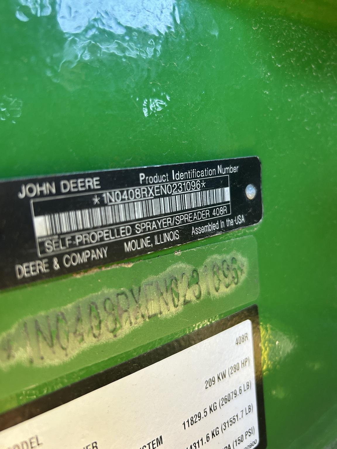 2022 John Deere 408R Image