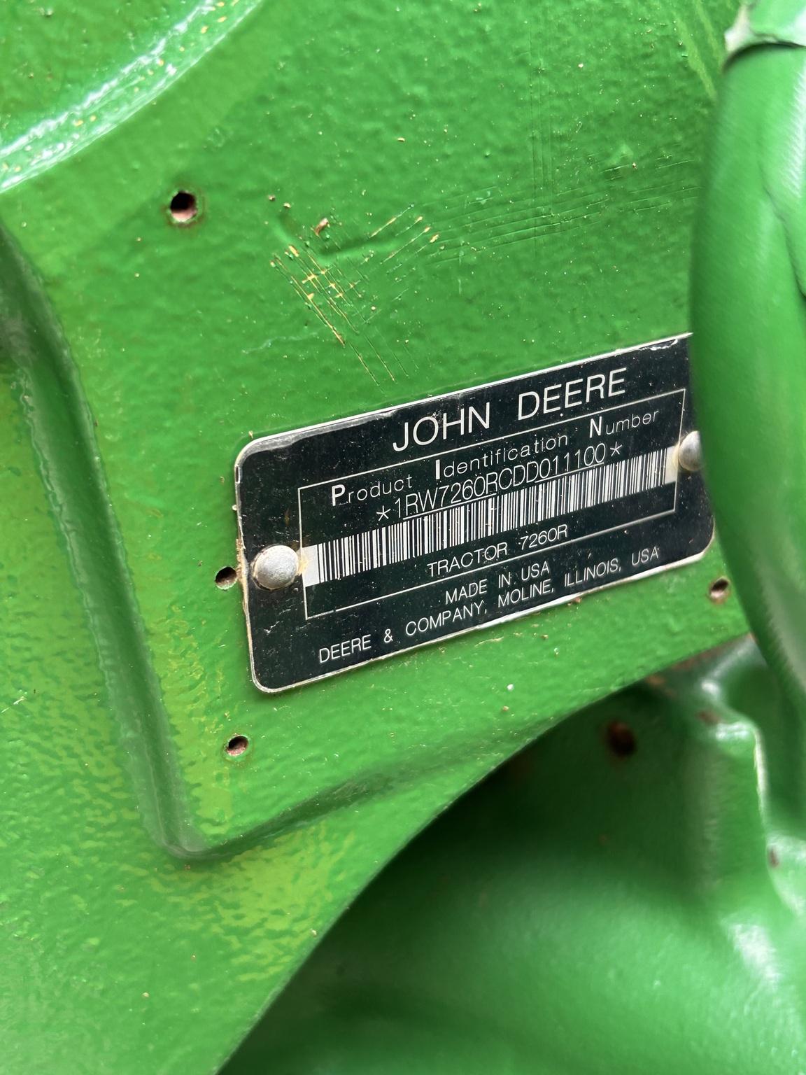2013 John Deere 7260R Image