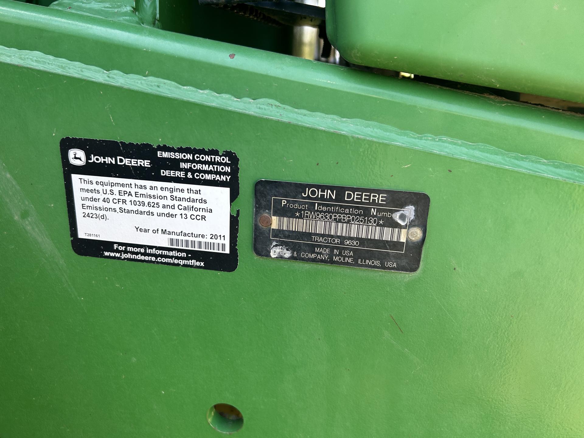 2011 John Deere 9630 Image