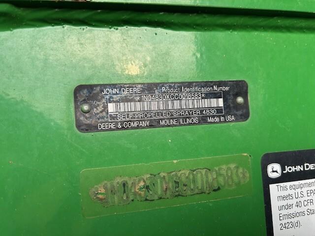 2012 John Deere 4830 Image
