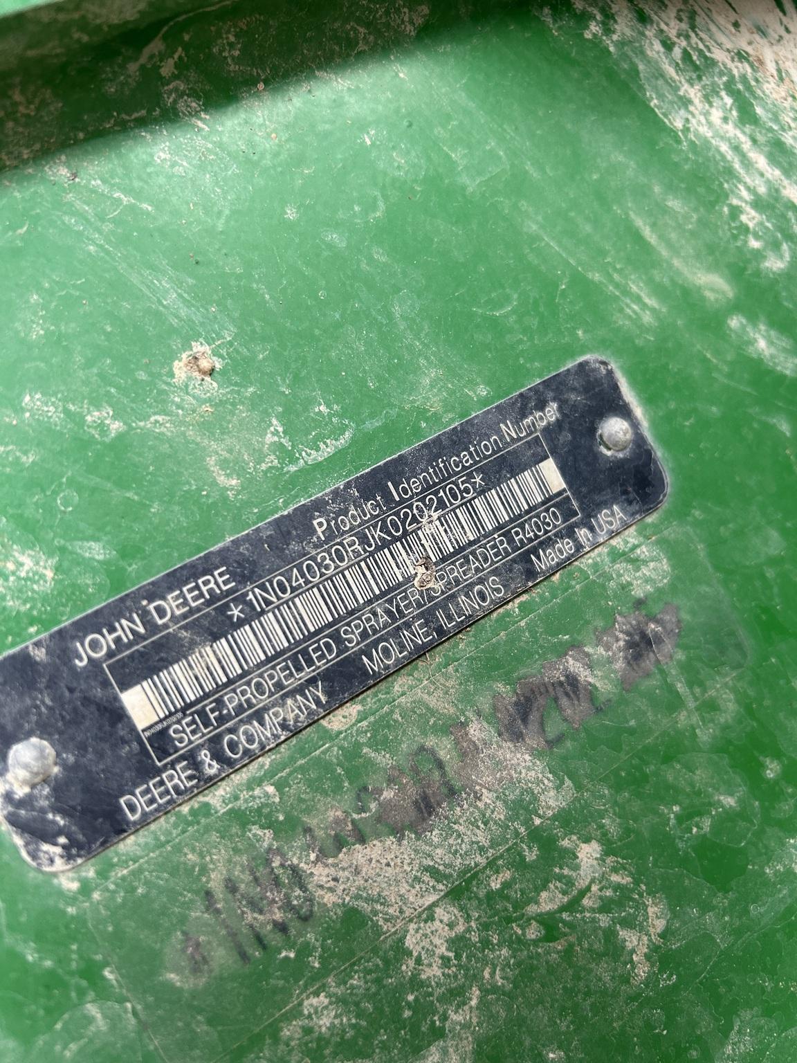 2020 John Deere R4030 Image