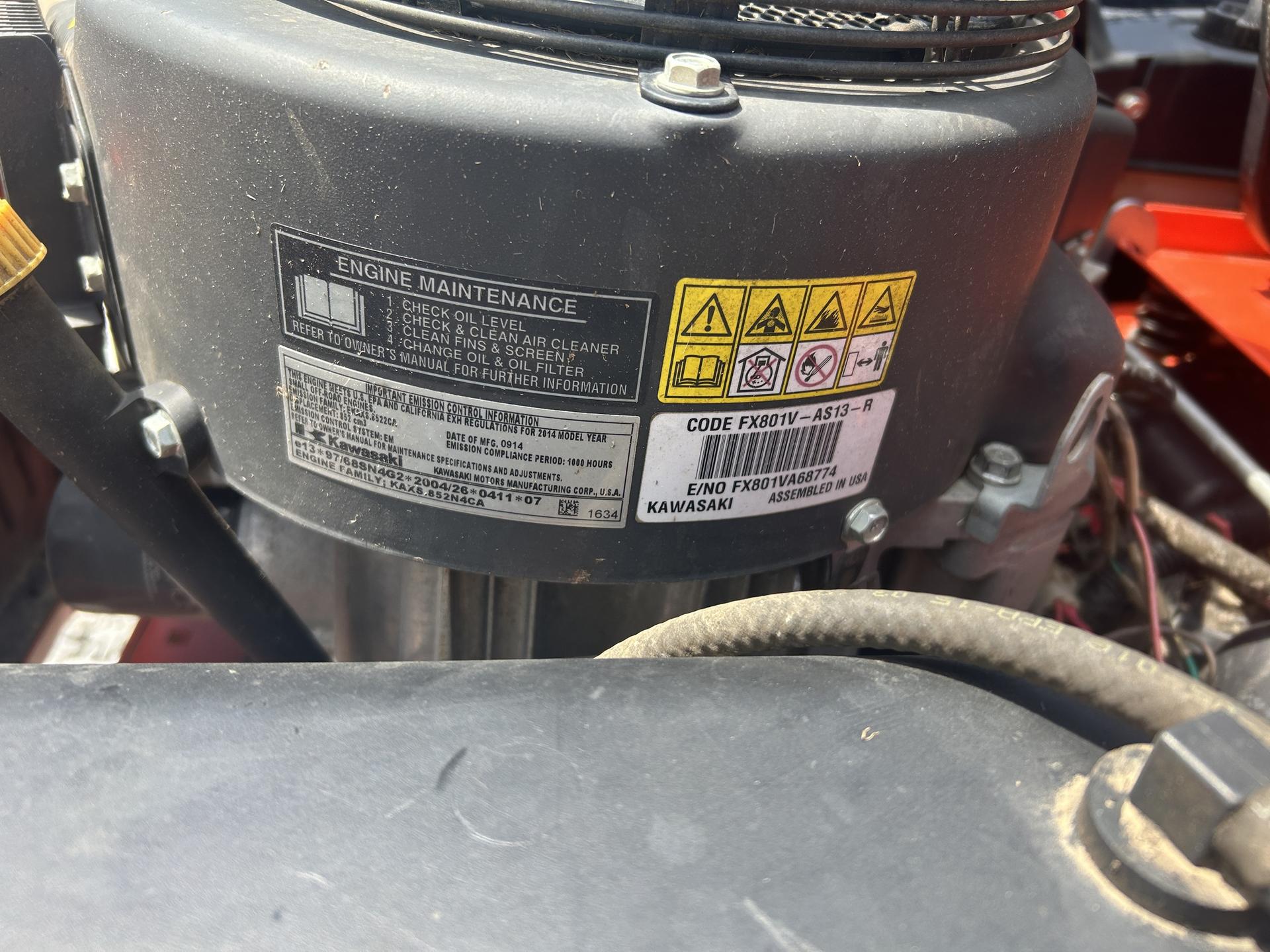 2019 Kubota z726x Image