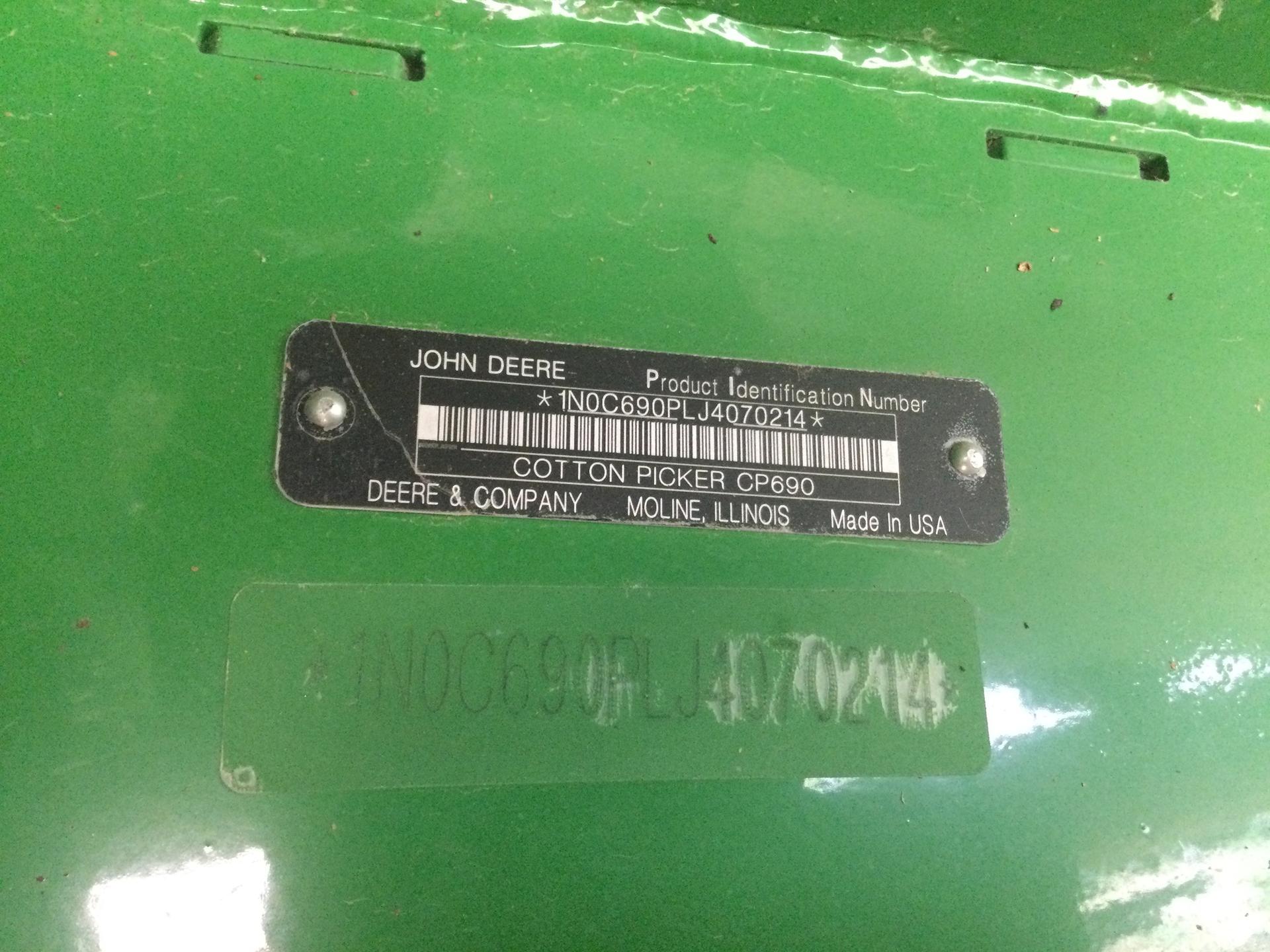 2018 John Deere CP690 Image