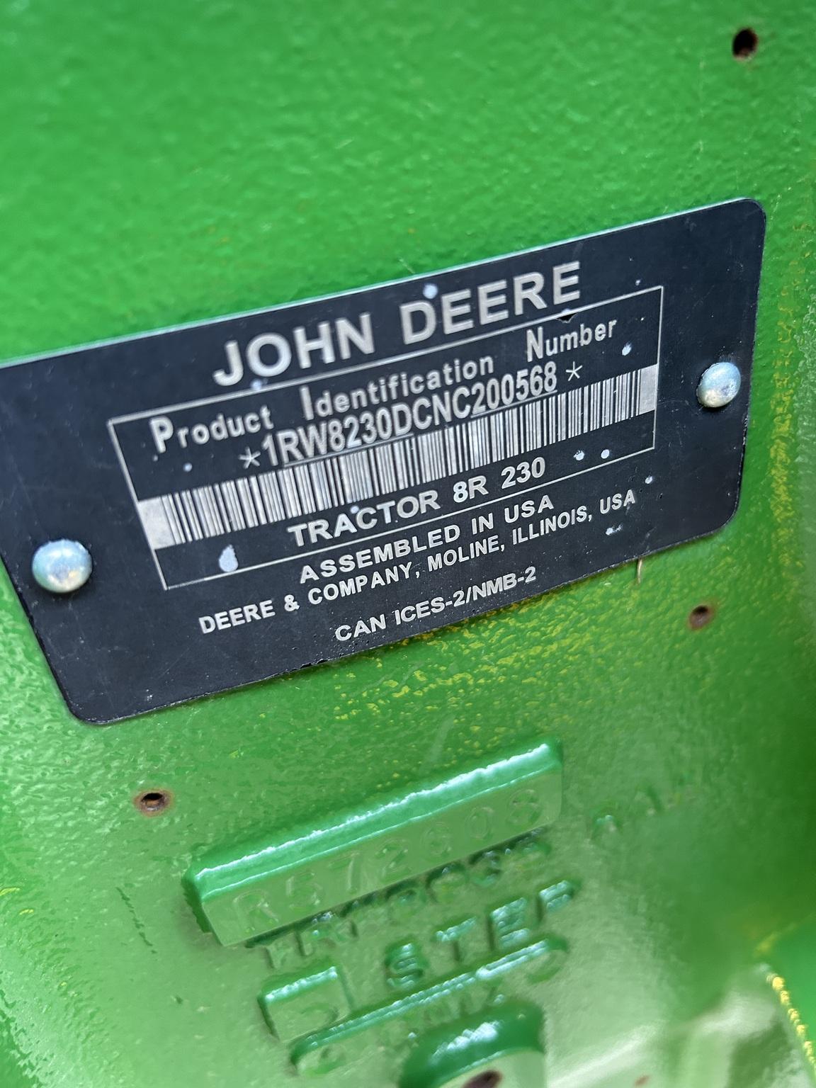 2022 John Deere 8R 230 Image
