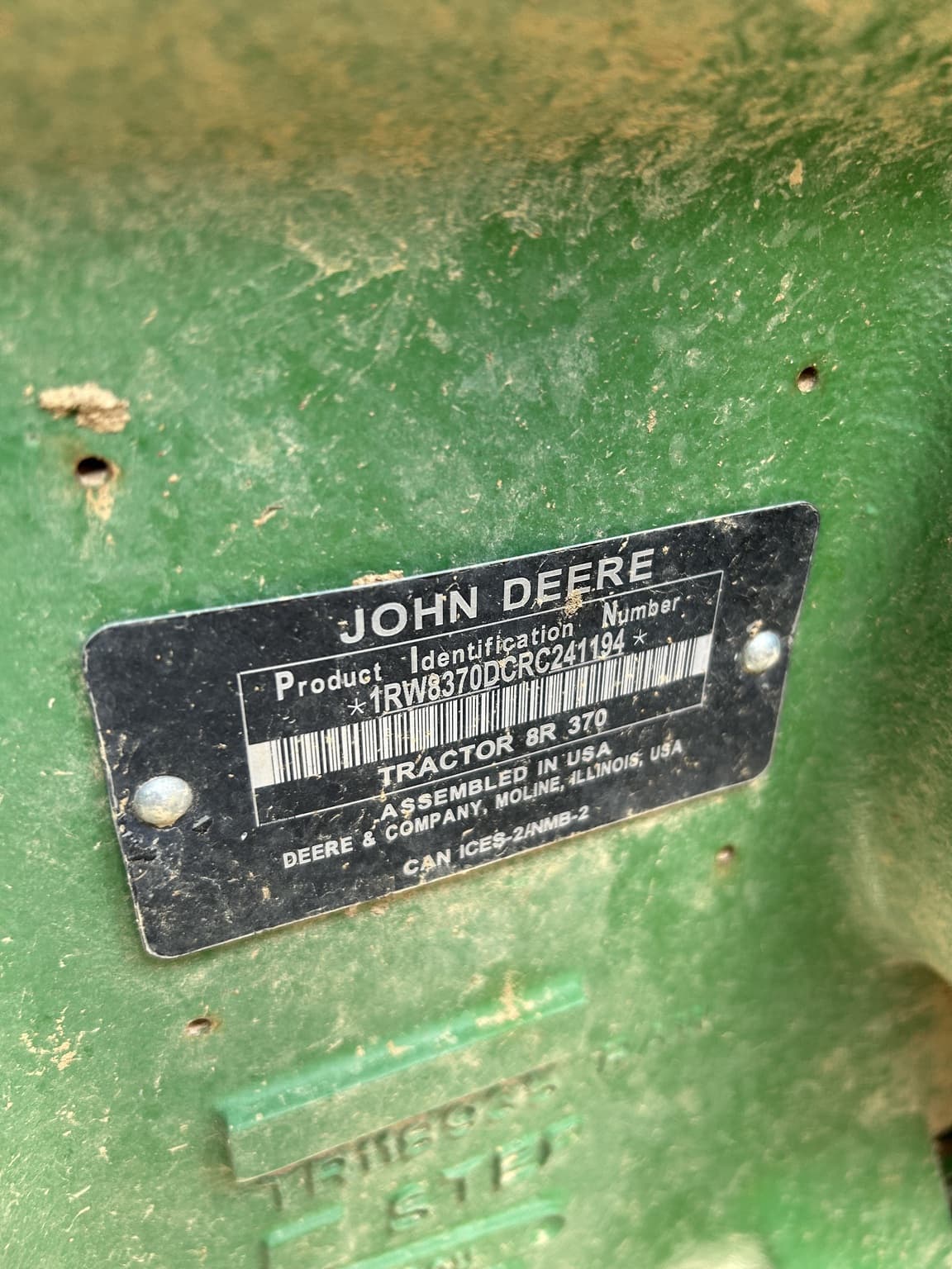 2024 John Deere 8R 370 Image