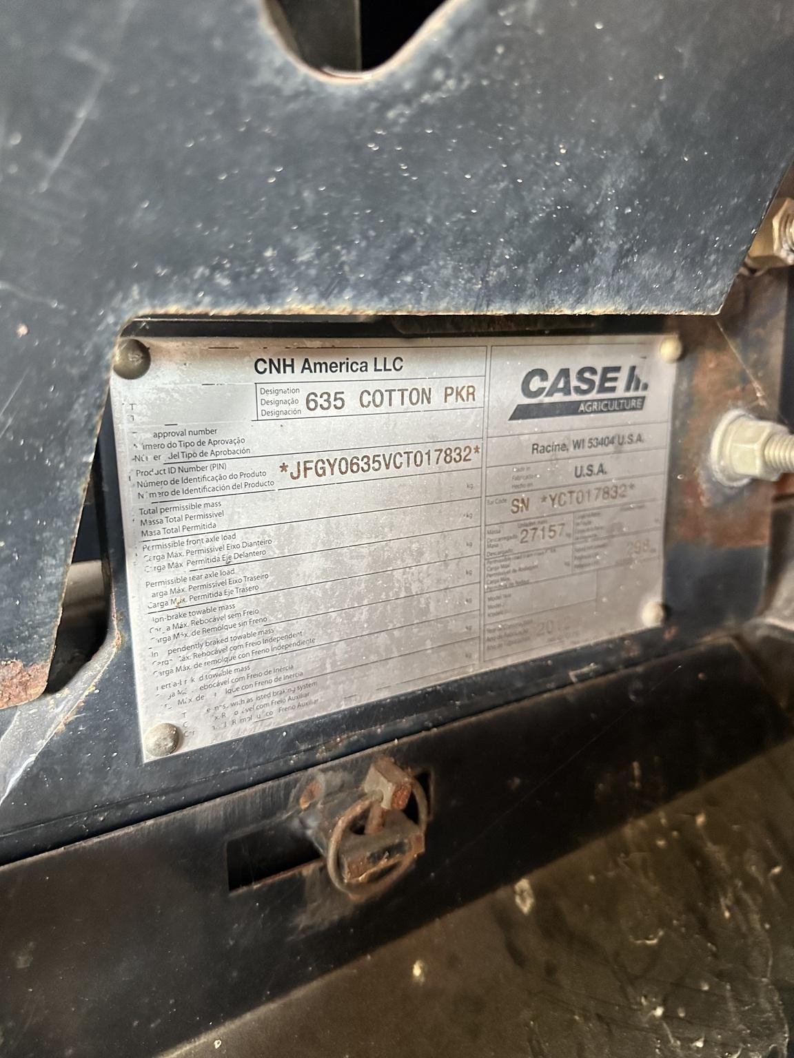 2012 Case CPX635 Image