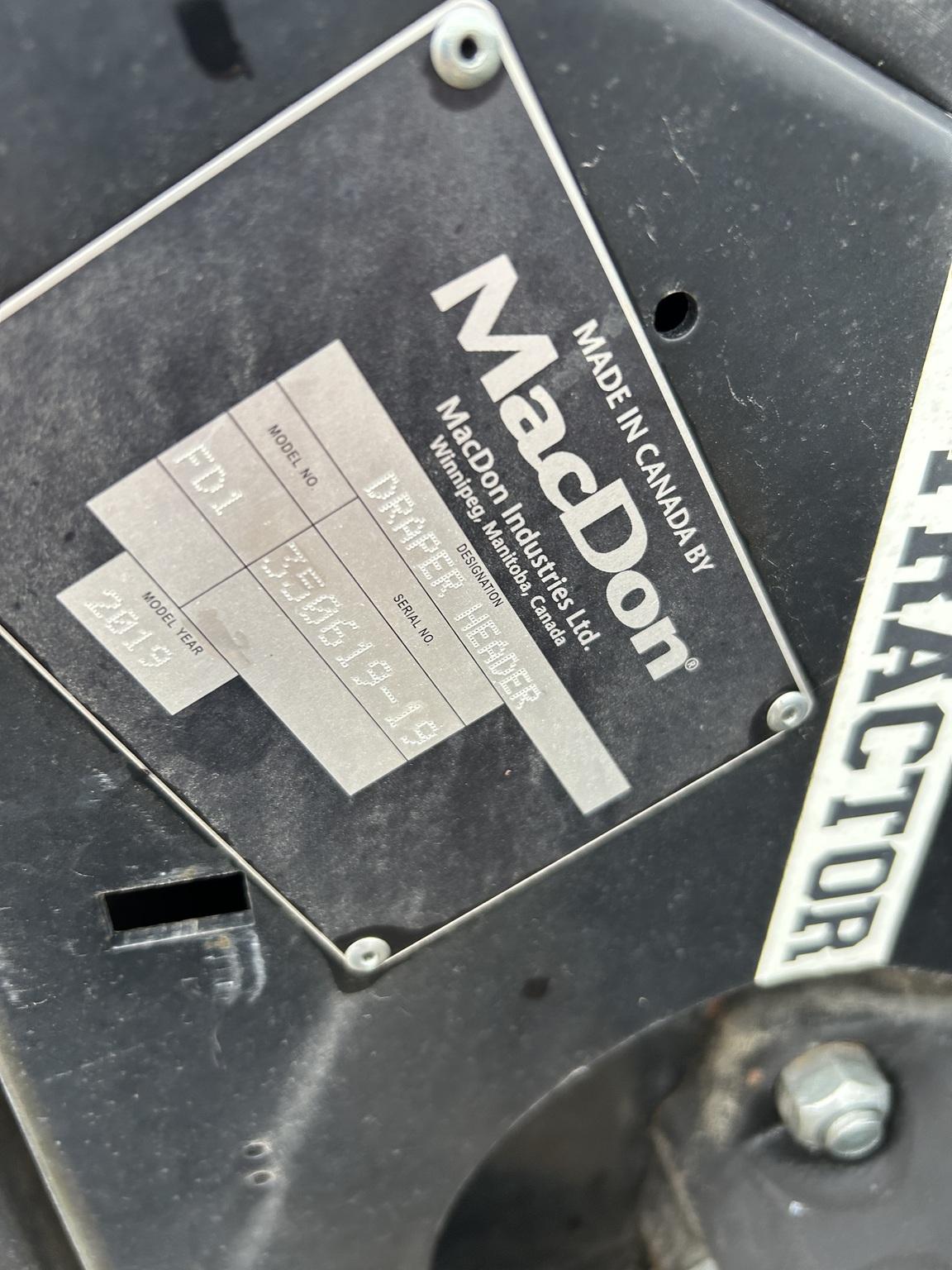 2019 MacDon FD135 Image
