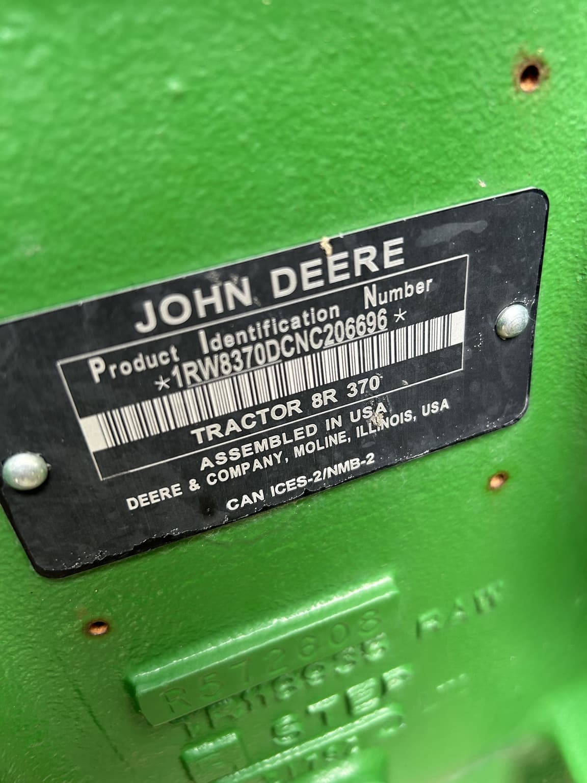 2022 John Deere 8R 370 Image