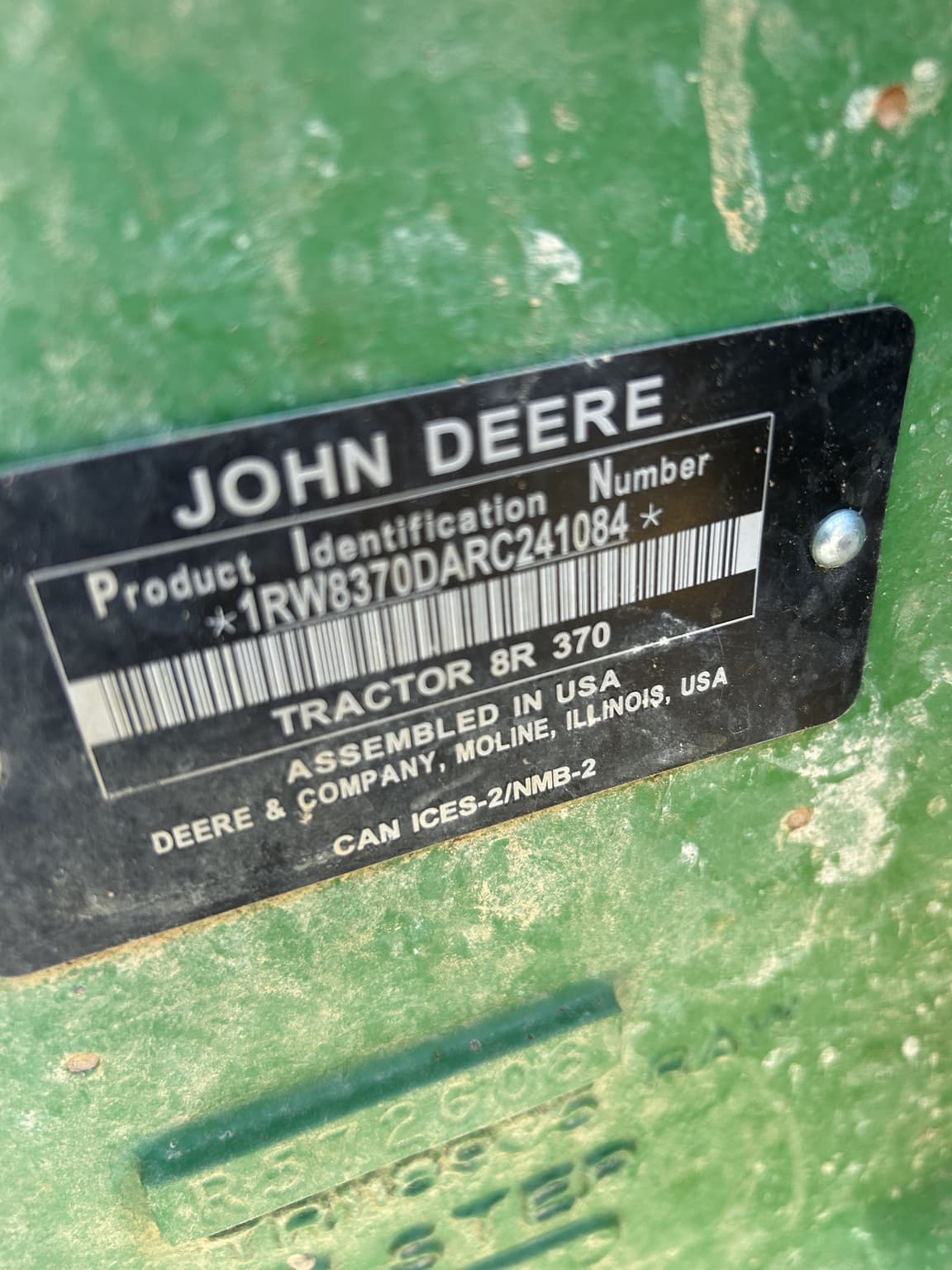 2024 John Deere 8R 370 Image