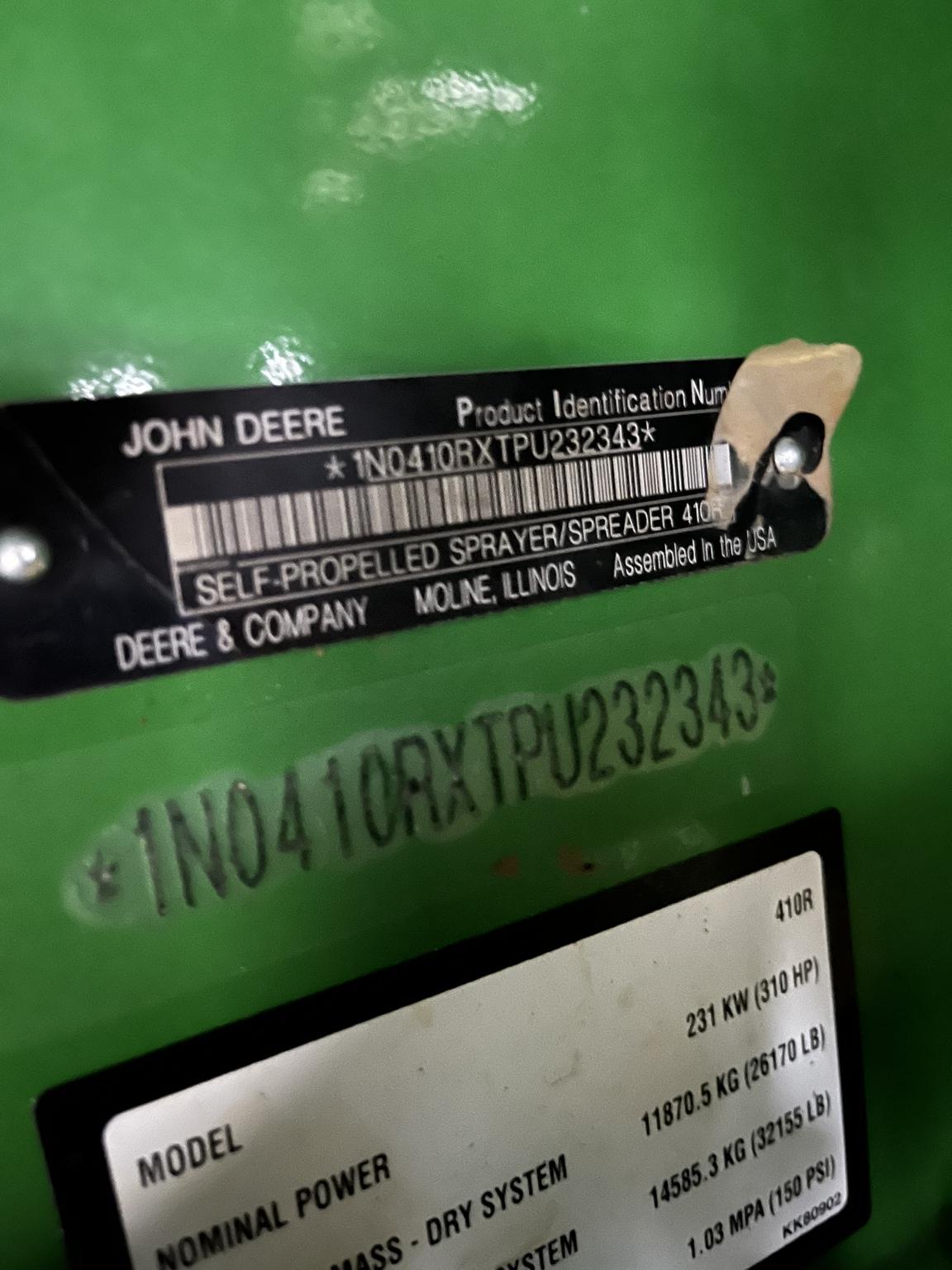 2023 John Deere 410R Image