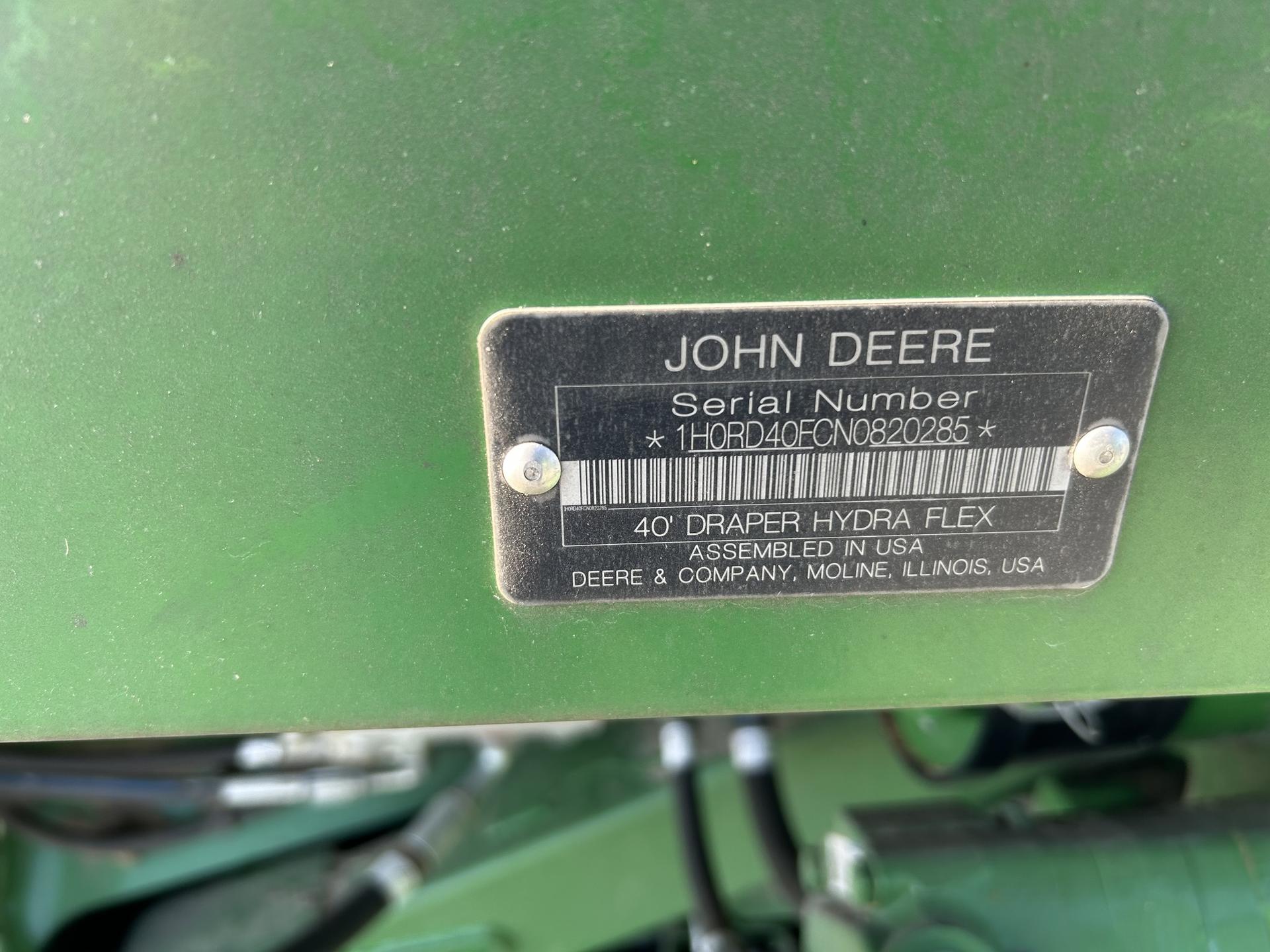 2022 John Deere RD40F Image