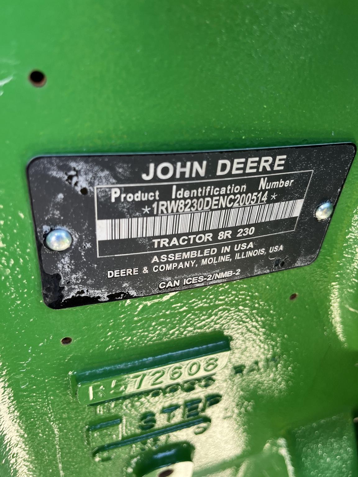 2022 John Deere 8R 230 Image