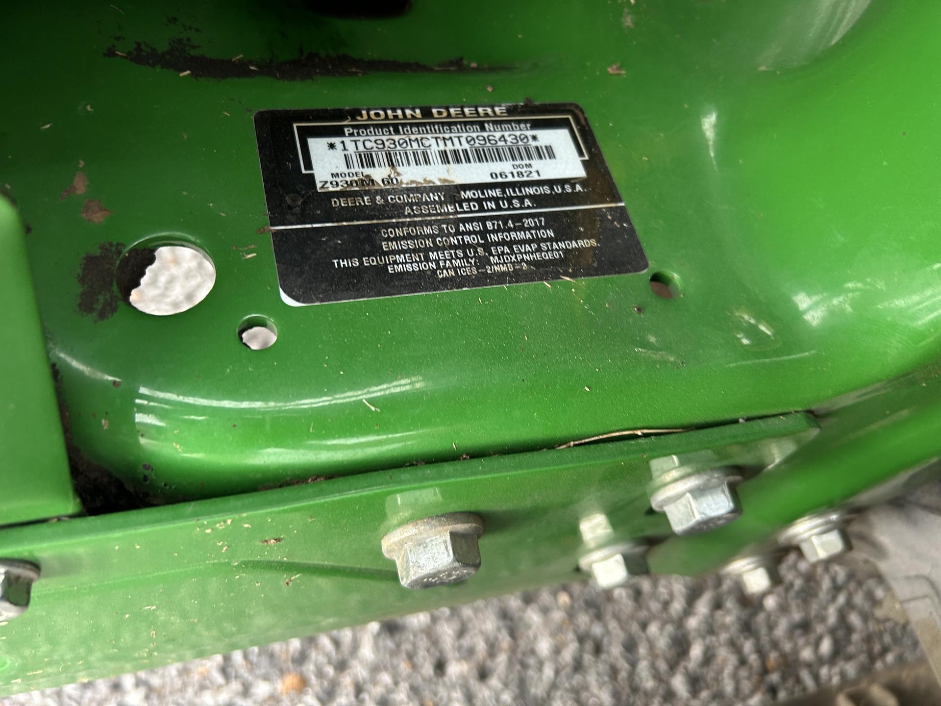 2021 John Deere Z930M Image