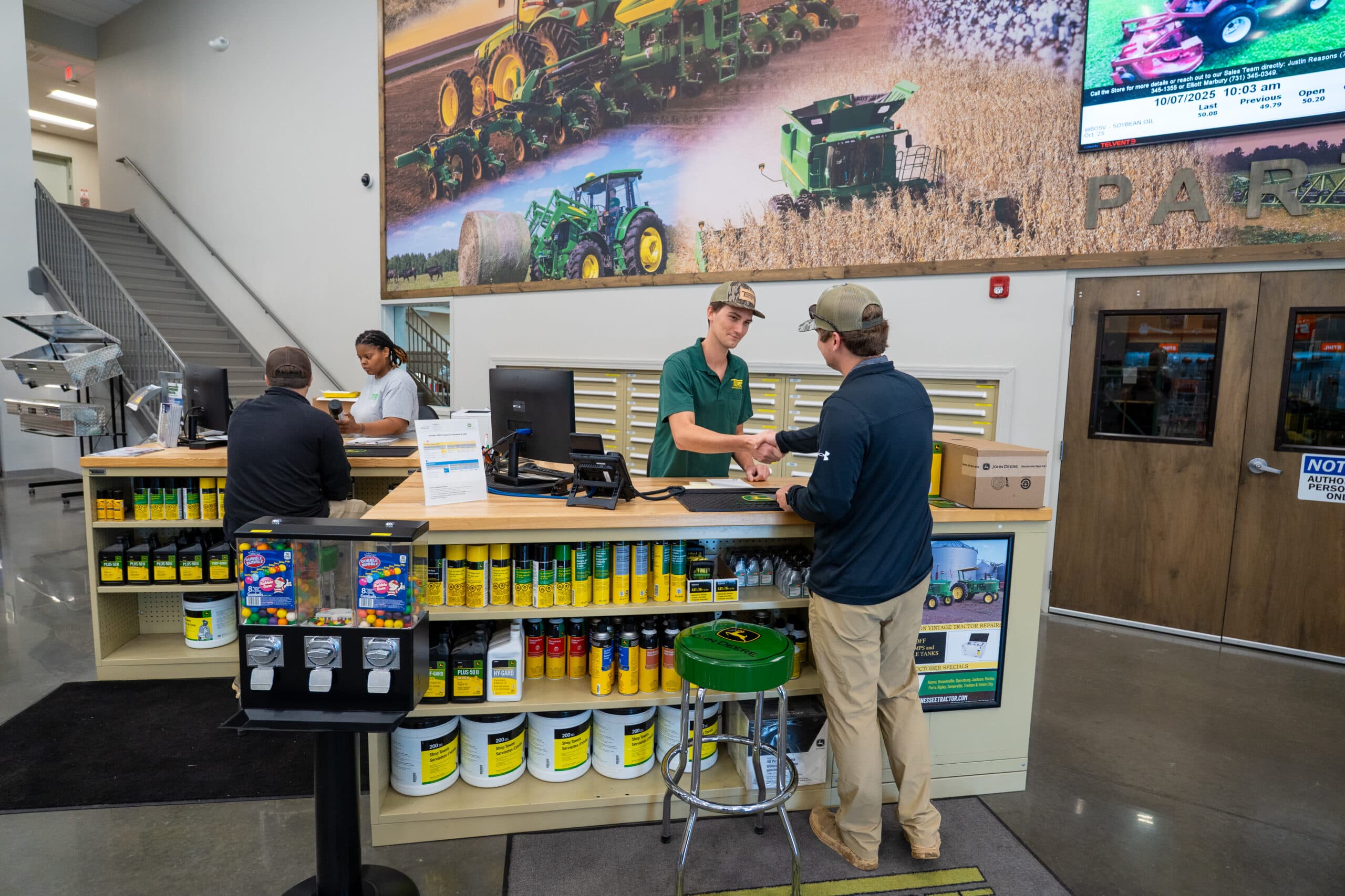 Tennessee Tractor Parts Department