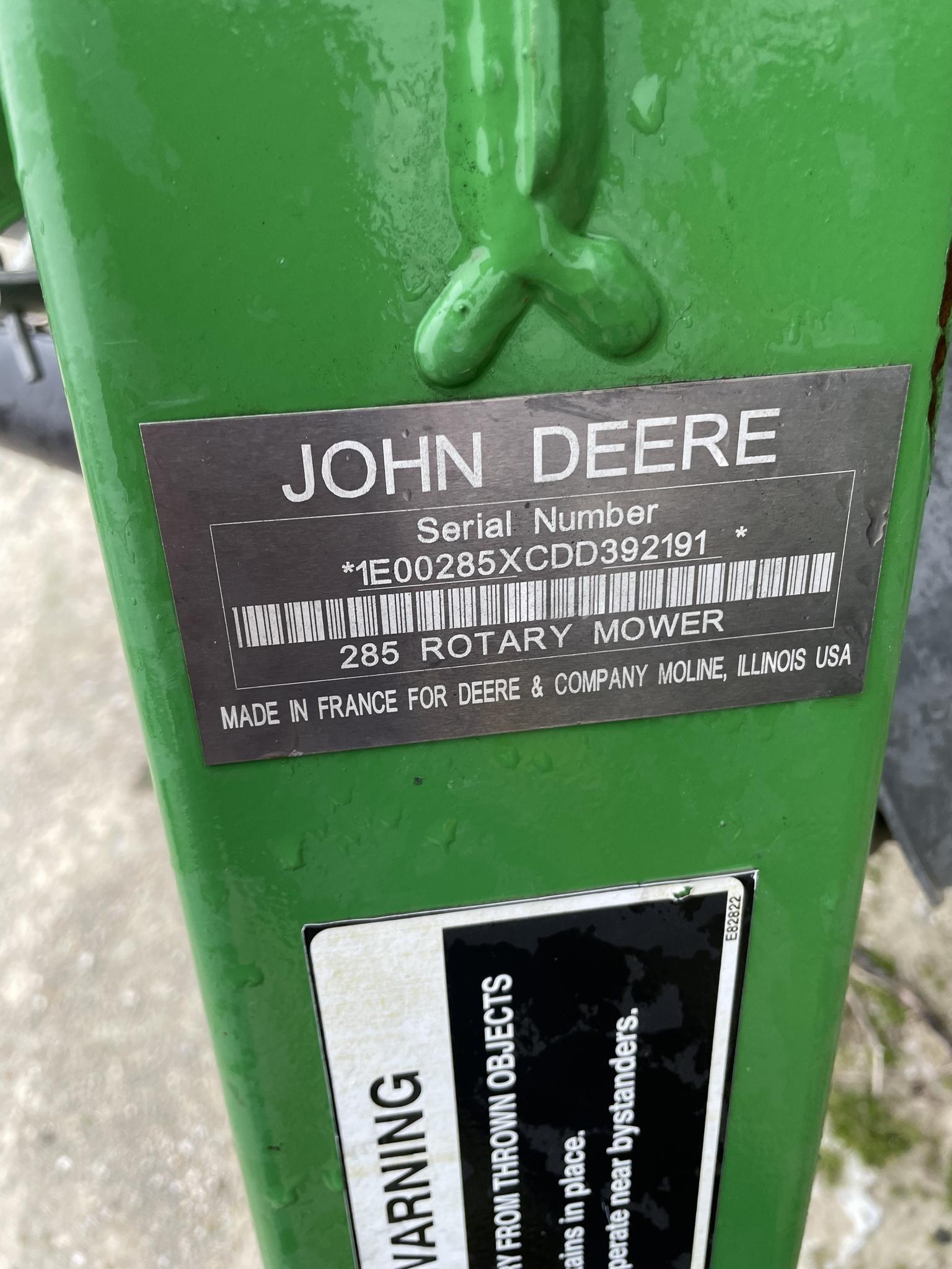 2014 John Deere 285