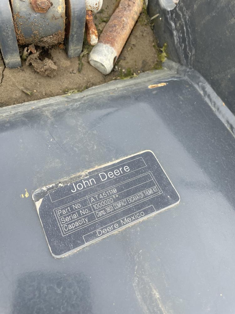 2019 John Deere 26ZTS HYD CLAMP KIT (NU)